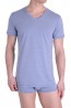 Diesel V-Shirt Michael Grijs Blauw