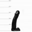Dildo Joerg Black afmeting