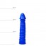 Dildo Bernhard Blue afmeting