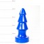 Buttplug Triple Blue afmeting