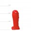 Dildo Gimli Red afmeting