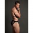 Allure Men Star Tanga Slip - Zwart achterkant