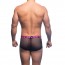 Retro Net Boxer - Black/Pink - Andrew Christian