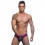 Retro Net Brief Jock - Black/Pink - Andrew Christian 