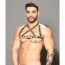 Andrew Christian MASSIVE Chain Harnas schuin voor