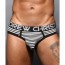 Andrew Christian Primary Stripe Slip close-up