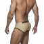 Addicted Gold & Silver Mesh Brief Gold