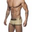 Addicted Gold & Silver Mesh Boxer Gold