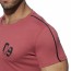 Addicted 09 Round Neck T-Shirt - Garnet