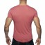Addicted 09 Round Neck T-Shirt - Garnet