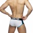 Addicted Second Skin 3 Pack Trunks - wit achter