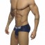 Addicted 3-Pack Mesh Brief Push Up blauw zijkant
