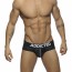 Addicted 3-Pack Mesh Brief Push Up zwart voorkant