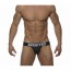 Addicted AD040 Mesh Jockstrap Zwart Voorkant