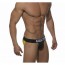 Addicted AD040 Mesh Jockstrap Zwart Zijkant