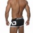 Addicted AD156 Push Up Boxer Zwart Achterkant
