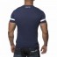 Addicted AD199 69 V-Hals T-Shirt Navy Achterkant