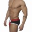 Addicted AD219 Tie-up Brief Zwart Zijkant