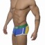 Addicted AD222 Chunked Boxer Blauw Zijkant