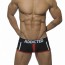 Addicted AD291 Contrast Racing Boxer Zwart Voorkant