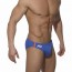 Addicted ADS005 Low Cut Sports Trunk Blauw Zijkant