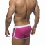 Addicted ADS029 Three Color Boxer Fuchsia Achterkant