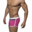 Addicted ADS029 Three Color Boxer Fuchsia Zijkant