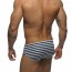 Addicted ADS041 Sailor With Sport Stripe Brief Navy Achterkant