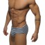 Addicted ADS041 Sailor With Sport Stripe Brief Navy Zijkant