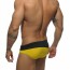 Addicted ADS042 Asymetric Stripe Brief Zwart Achterkant