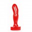 All Black XL Dildo Rood - 32 CM