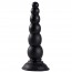 Buttplug_Beaded_Probe_Zwart