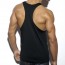 ES Collection TS180 Bias Tank Top Black