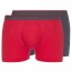 DIM Ultimate Boxershort 2 Pack Rood Grijs
