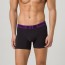 DIM Ceinture Soft Touch Boxershort 2 Pack Aubergine Zwart