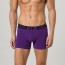 DIM Ceinture Soft Touch Boxershort 2 Pack Aubergine Zwart