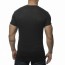ES Linnen V Neck T-Shirt Zwart