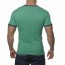 ES Contrast Binding V-hals Shirt Groen