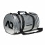 Addicted Round Gym Bag - Zilver schuin