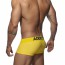 Addicted Push Up Mesh Trunk - Geel achterkant