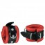 Hand boeien 5 cm Rood - Kiotos Leather