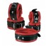 Hand boeien 5 cm Rood - Kiotos Leather