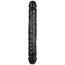 Jr. Veined Dubbele Dildo Zwart