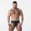 Locker Gear Punch Hole Jock Brief - Khaki 