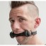 Mister B Dog Bone Gag Black