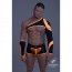 Maskulo Youngero Mitten Reversible Neon - Oranje