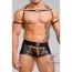 Maskulo Youngero Harnas met Bicep Banden - Neon Oranje