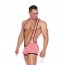 Black Unicorn - Nautical Singlet - Rood Gestreept