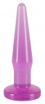 Paarse set met 3 buttplugs - s