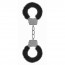 Pluche Pleasure Handcuffs - Ouch! zwart